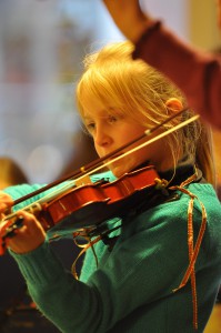 Violinstudio Fidelissimo, im Unterricht